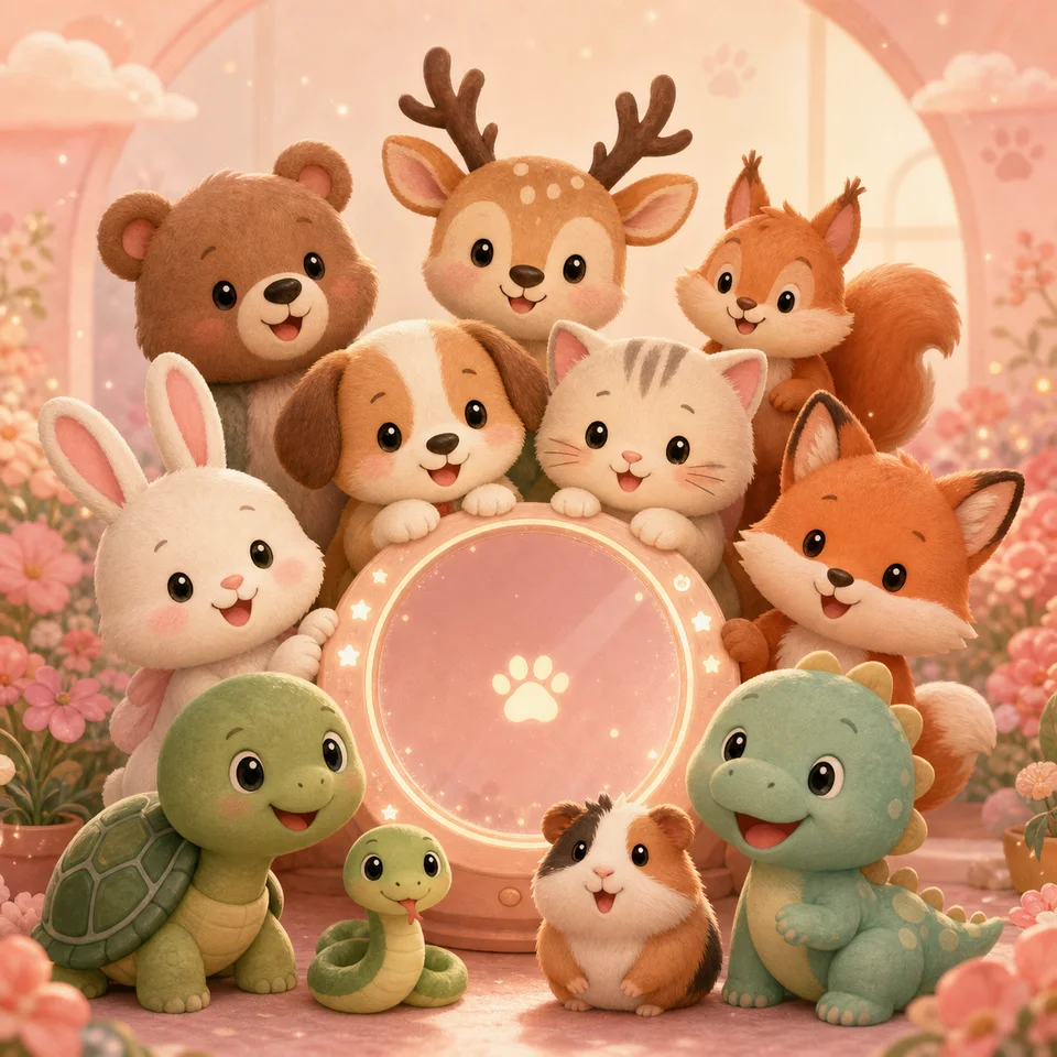 Animal Face animal friends